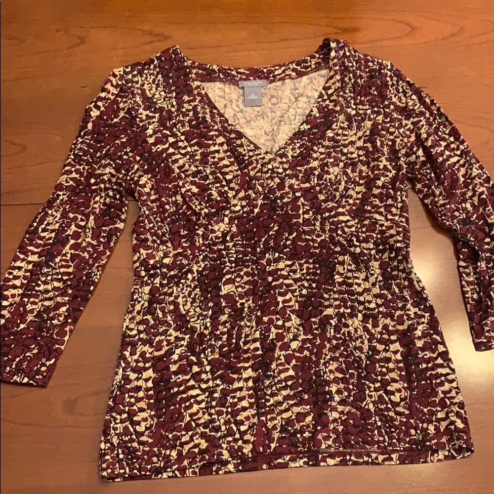 🎾Ann Taylor 3/4 sleeve lightweight top
